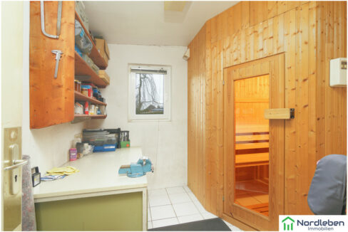 Sauna/Werkstatt